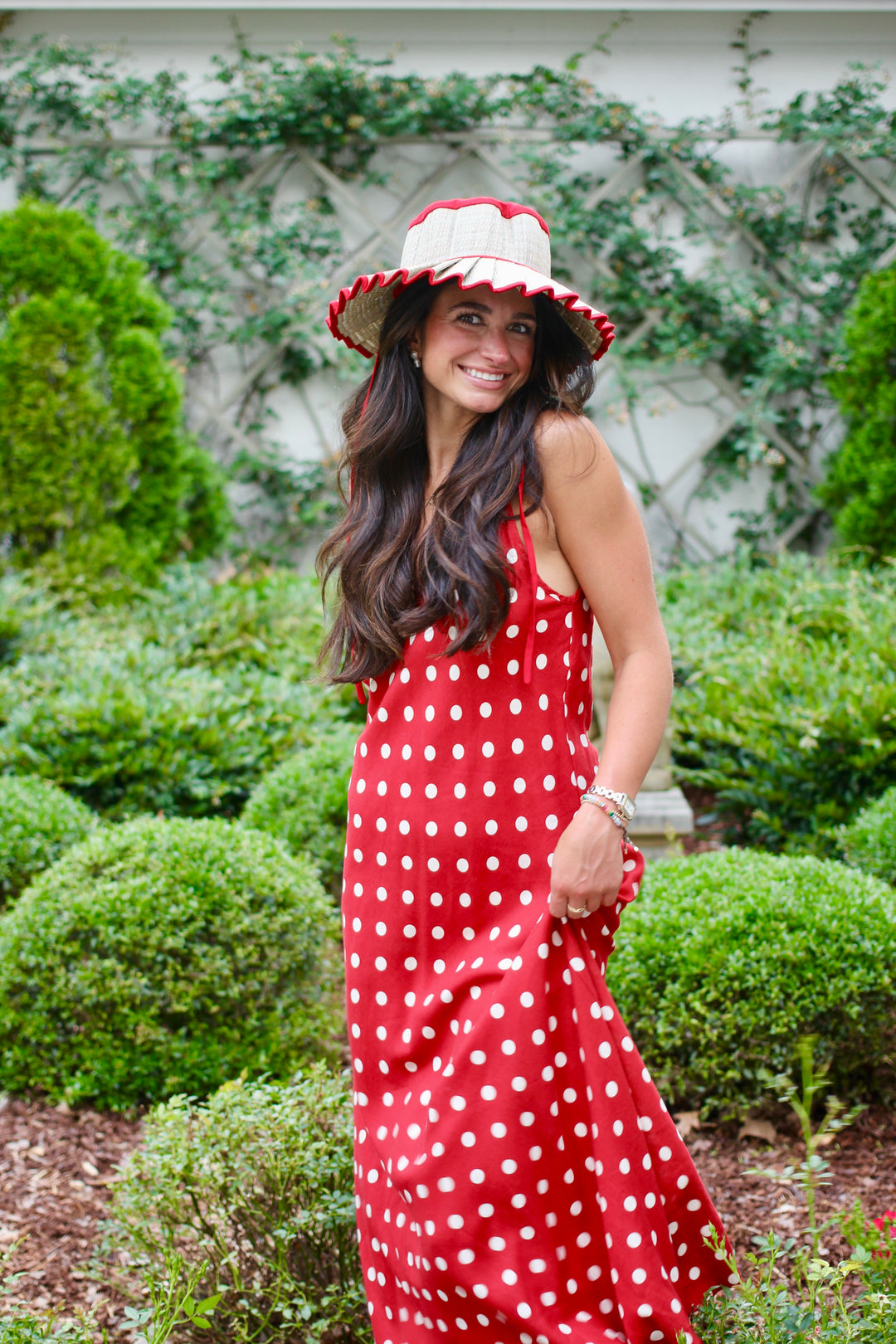 Doris Polka Dot Dress