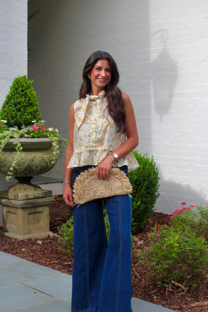 Sweet Pea Floral Top