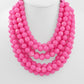 Beaded Statement Necklace