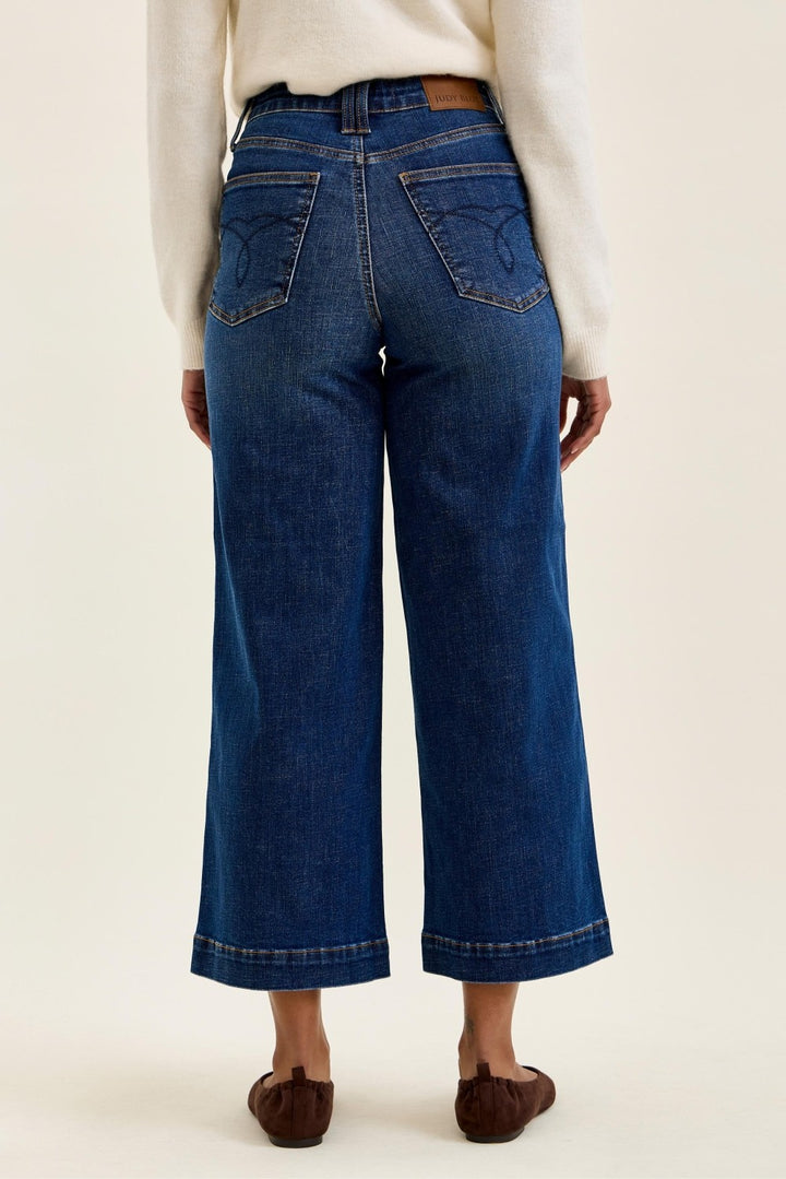 Claudia Ankle Wide Jeans