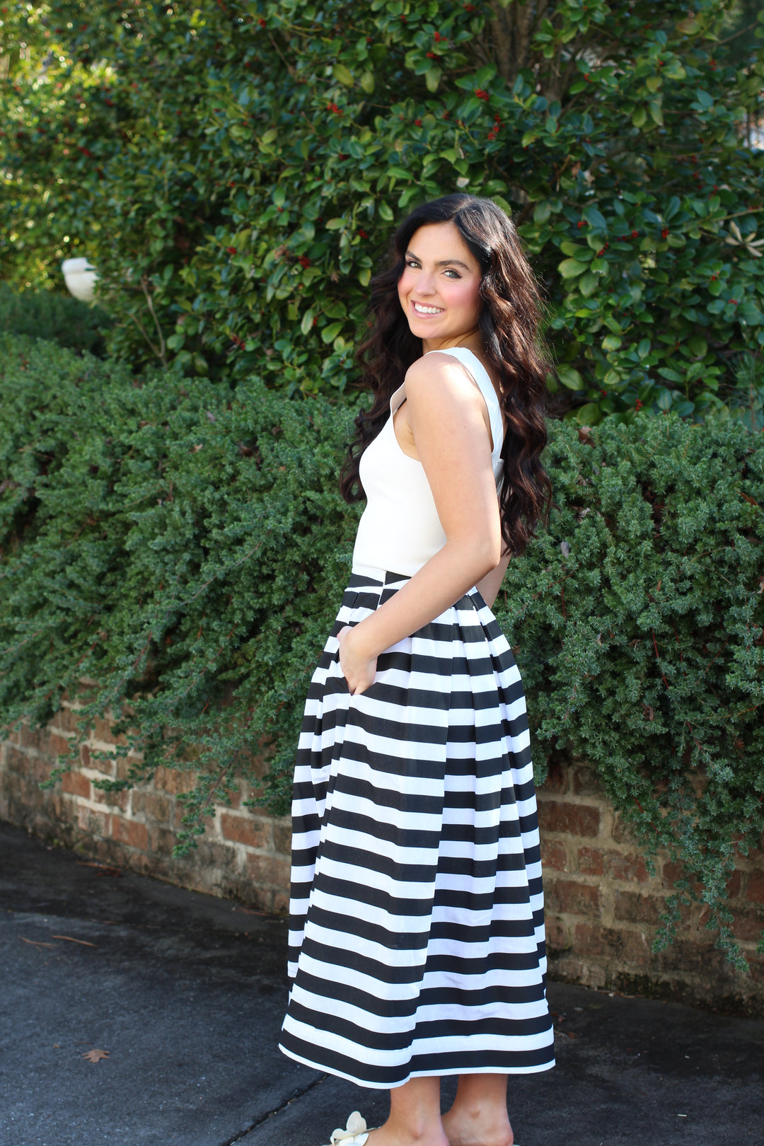 Stripey Skirt