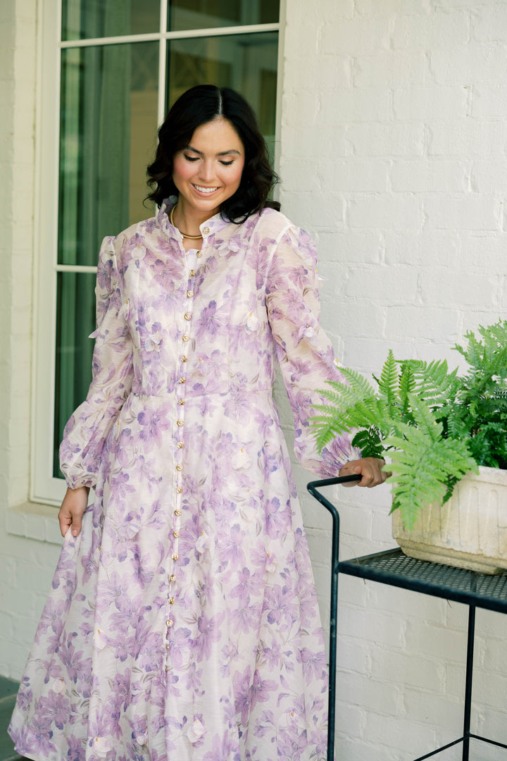 Lavender Garden Dress