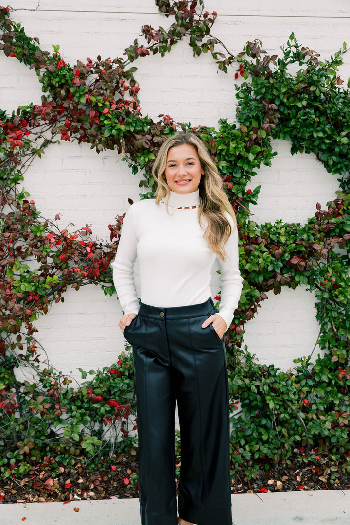 Pearly Turtleneck