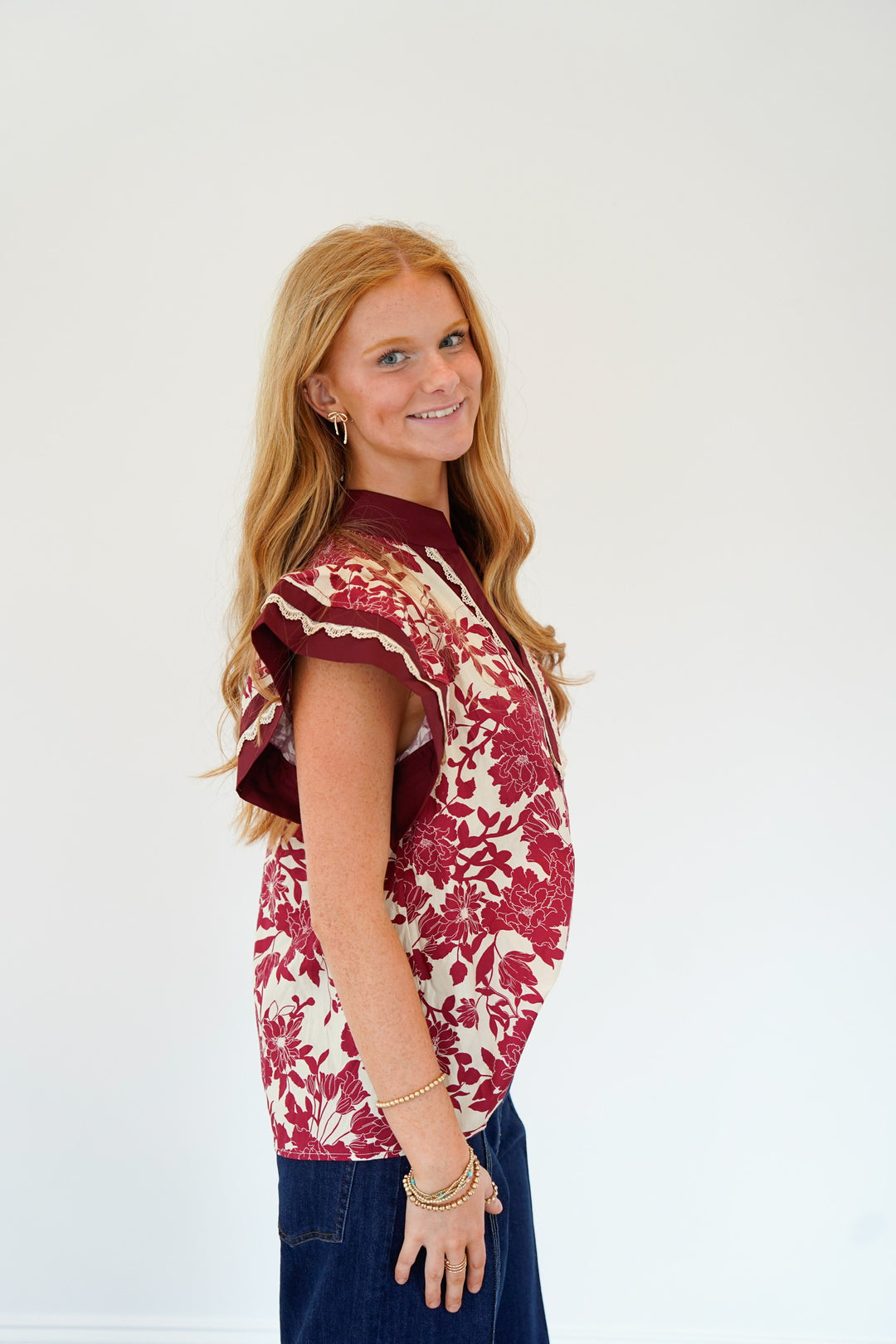 Fall Floral Top