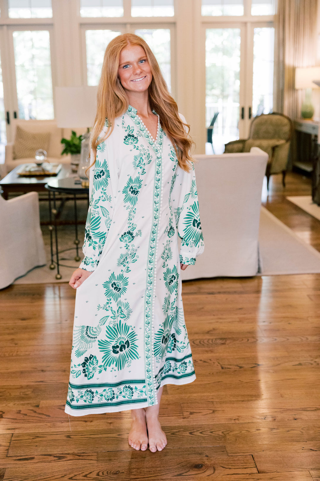Green Garden Dress
