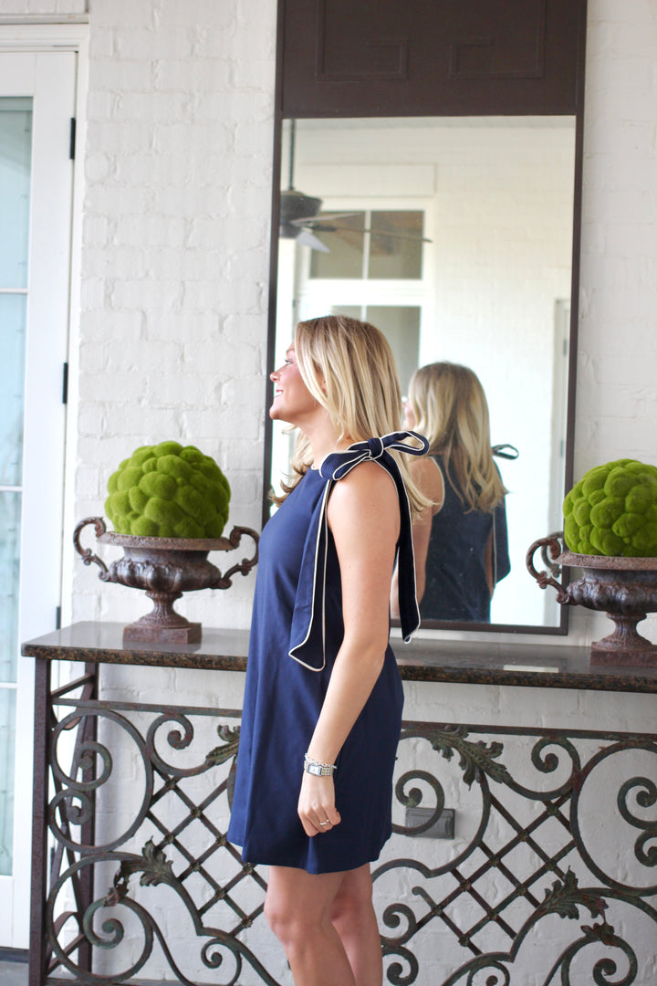 Shoulder Bow Dress
