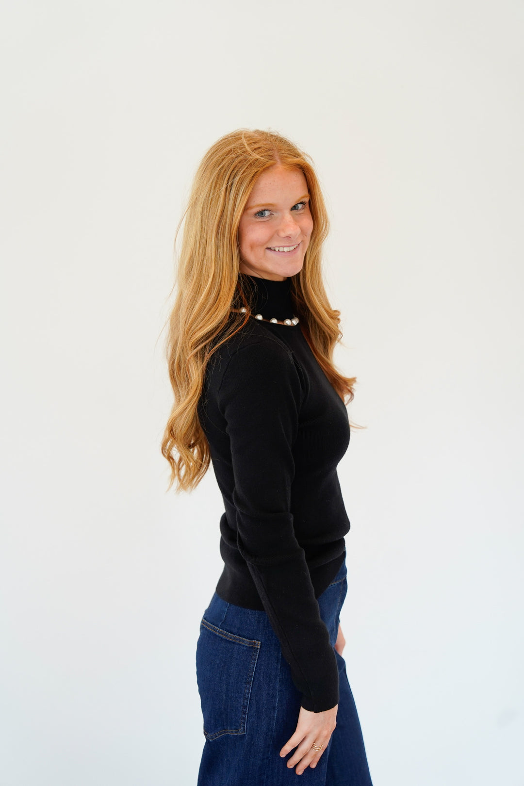 Pearly Turtleneck