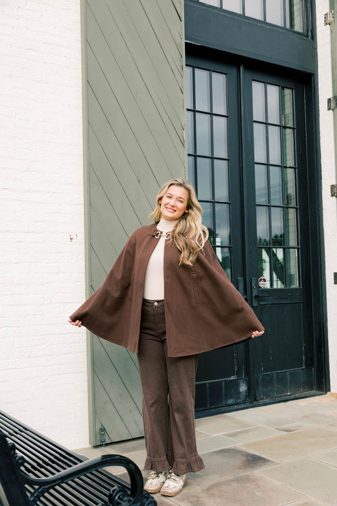 Horse Bit Cape Jacket