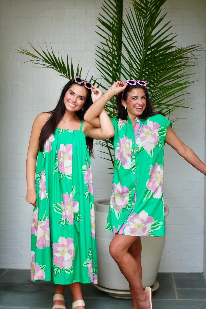 Greenie Mini Dress