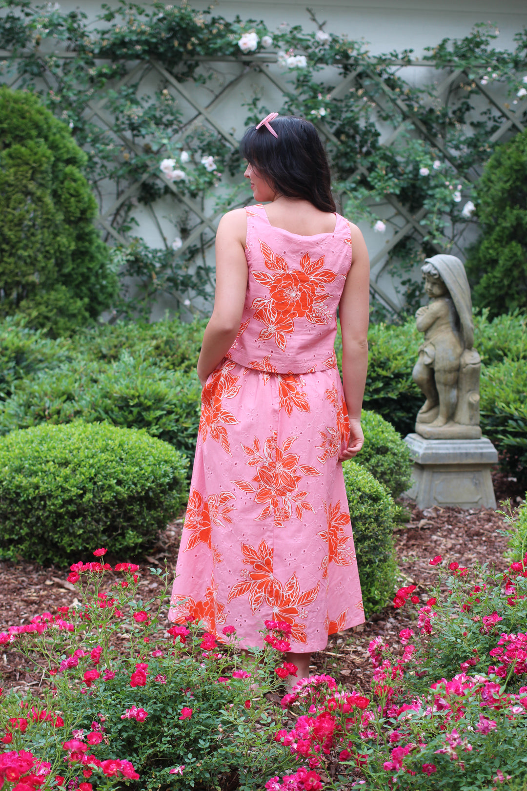 Eyelet Vaca Set