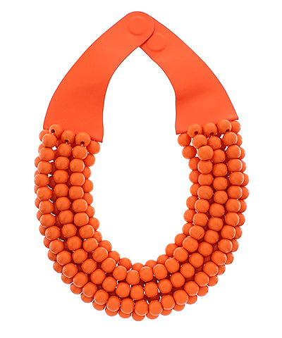 Beaded Statement Necklace