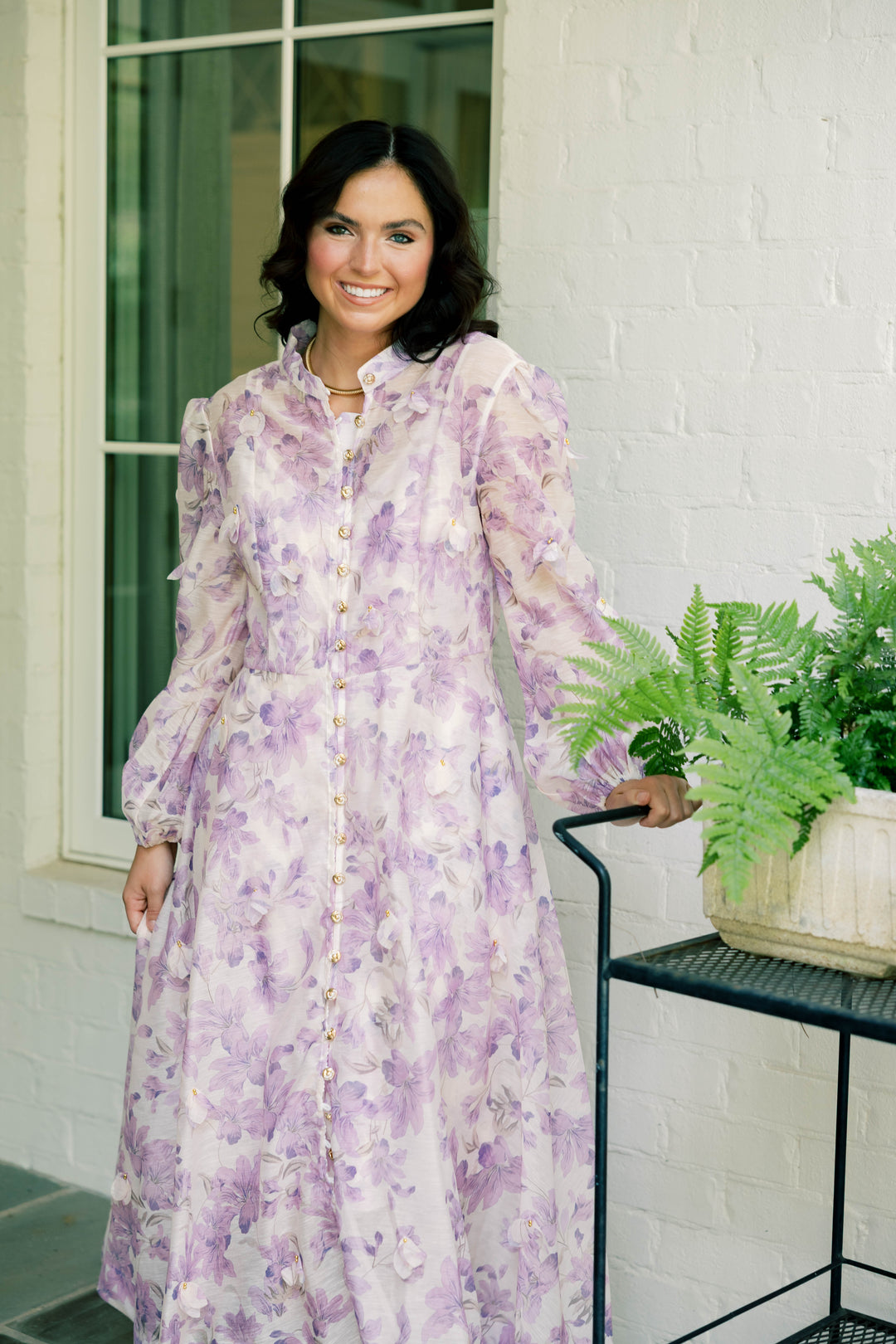 Lavender Garden Dress