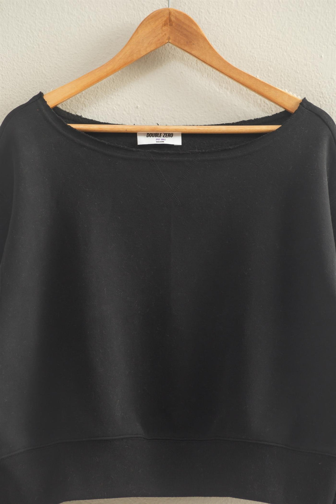 Relaxed Boat Neck Sweatshirt