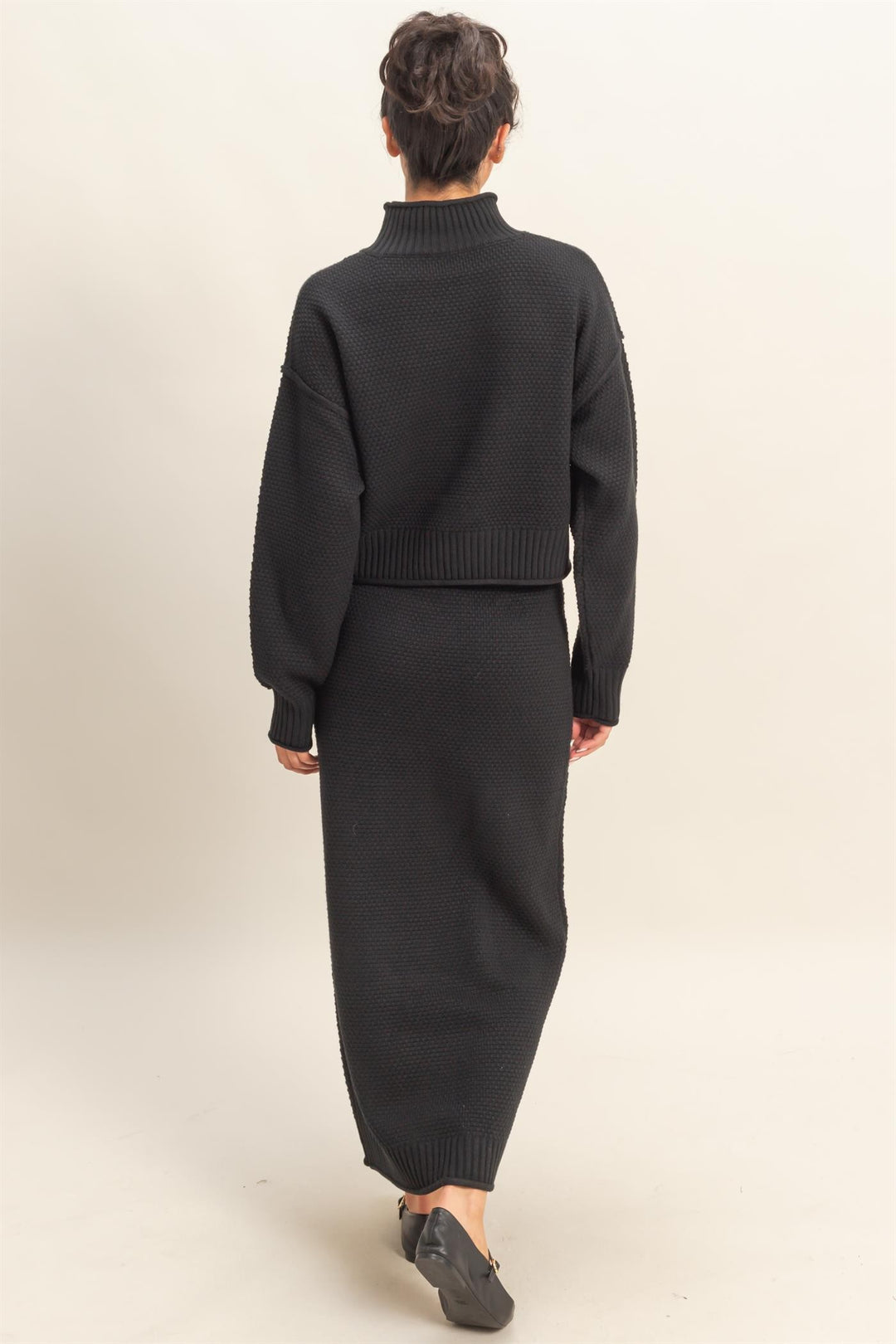 Knit Sweater Skirt Set