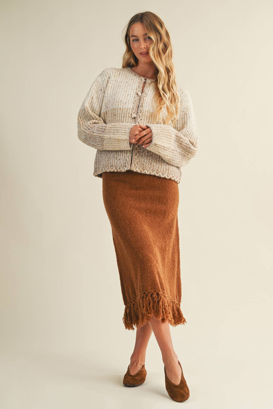 Annika Skirt in camel — view 5