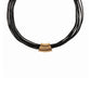 Cord Necklace in Black & Brown