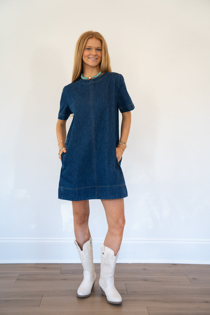 Dayna Denim Dress
