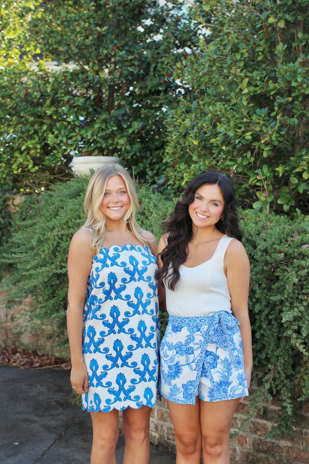 Porcelain Garden Skort