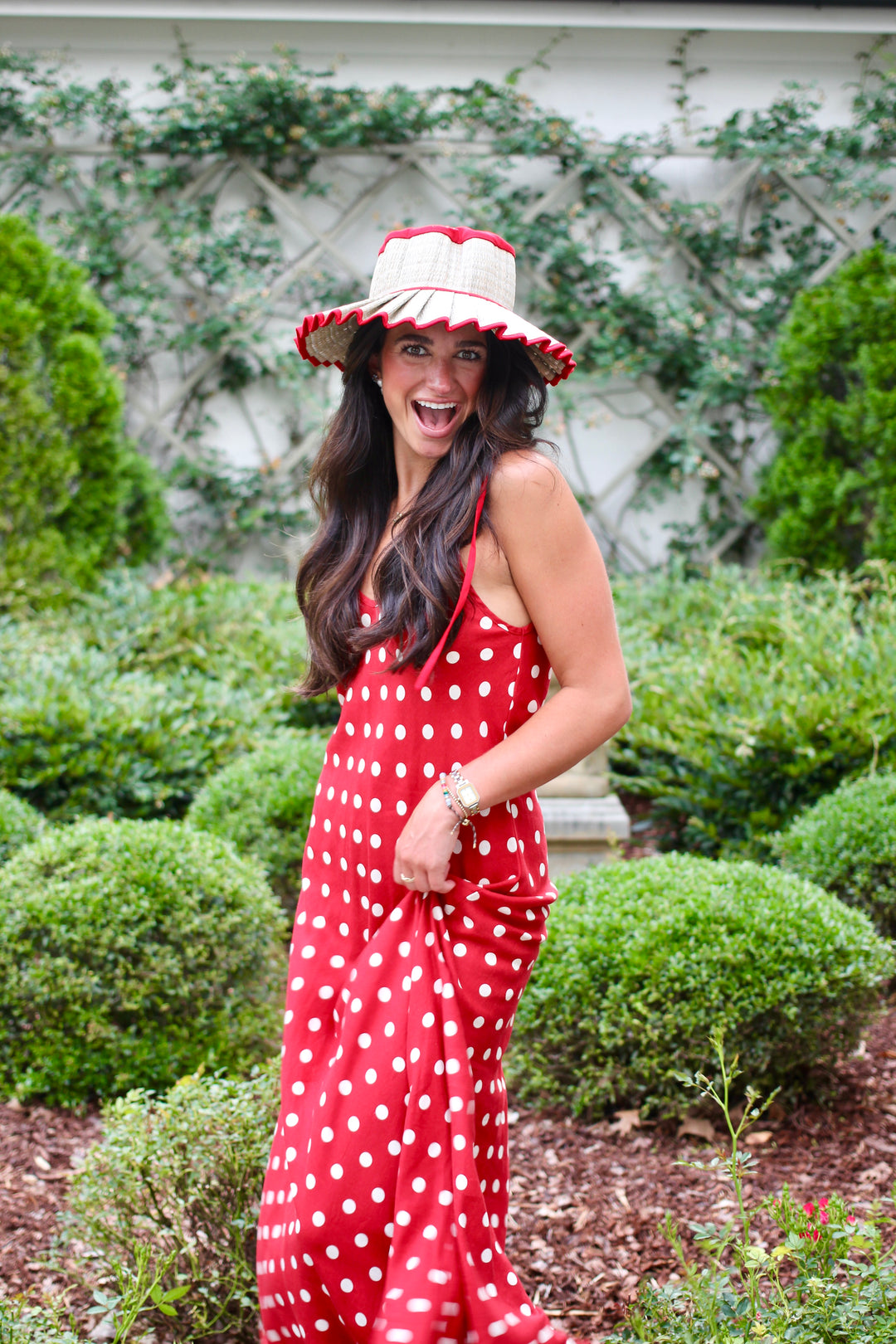 Doris Polka Dot Dress