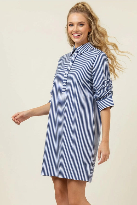 Nantucket Button Down Mini Dress