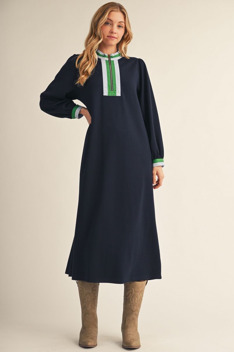 Rebecca Dress - Navy