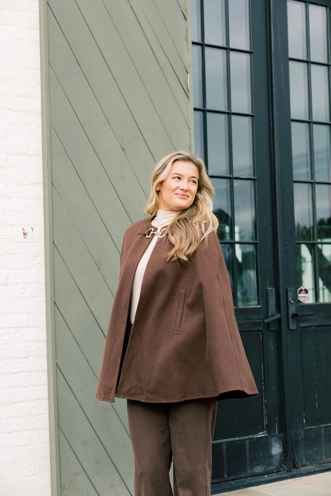 Horse Bit Cape Jacket