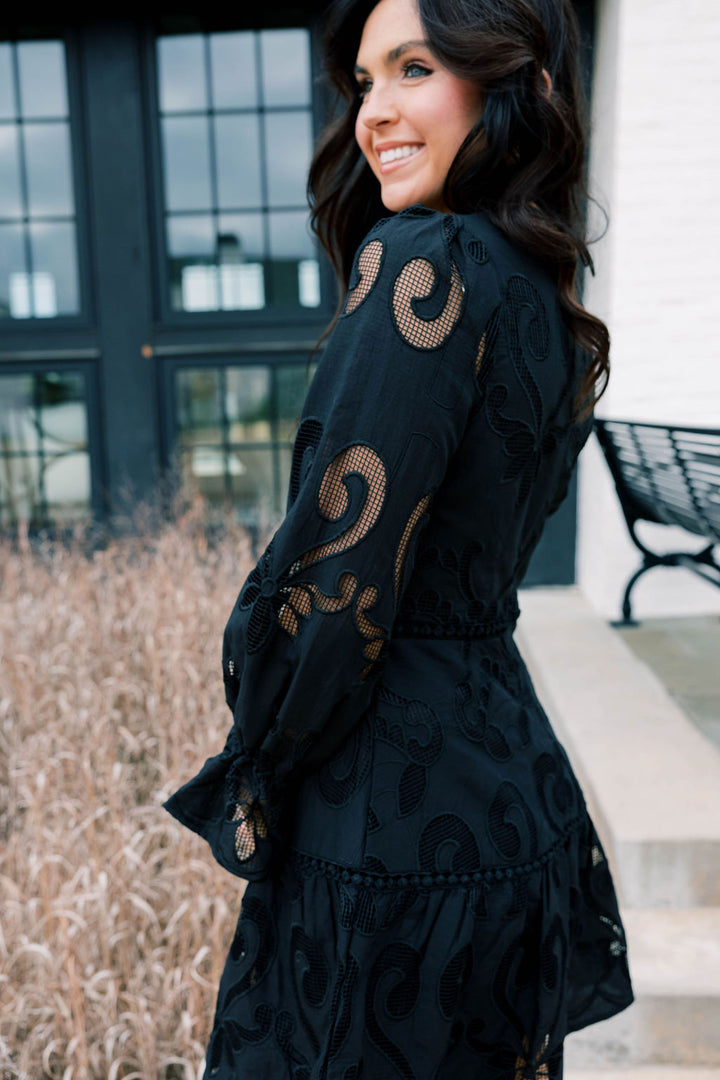 Laced Little Black Dress