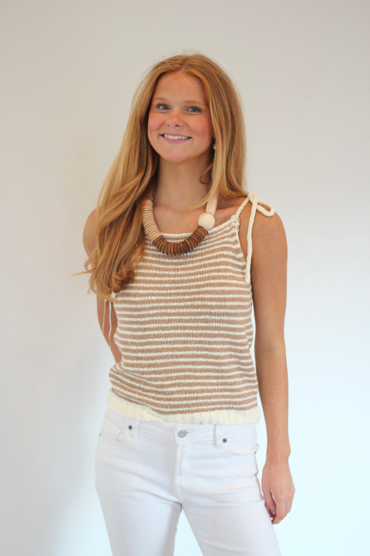 Natural Sweater Tank