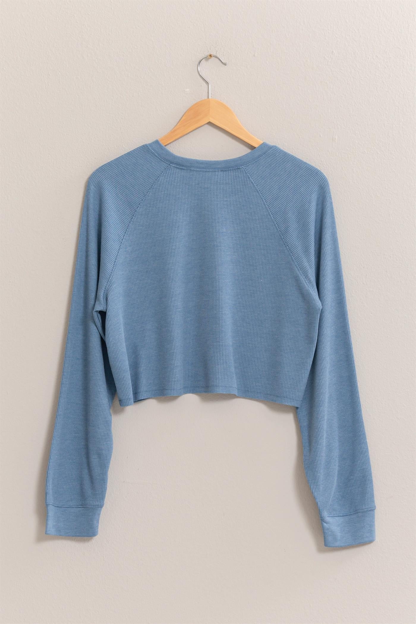 Waffle Long Sleeve Tee