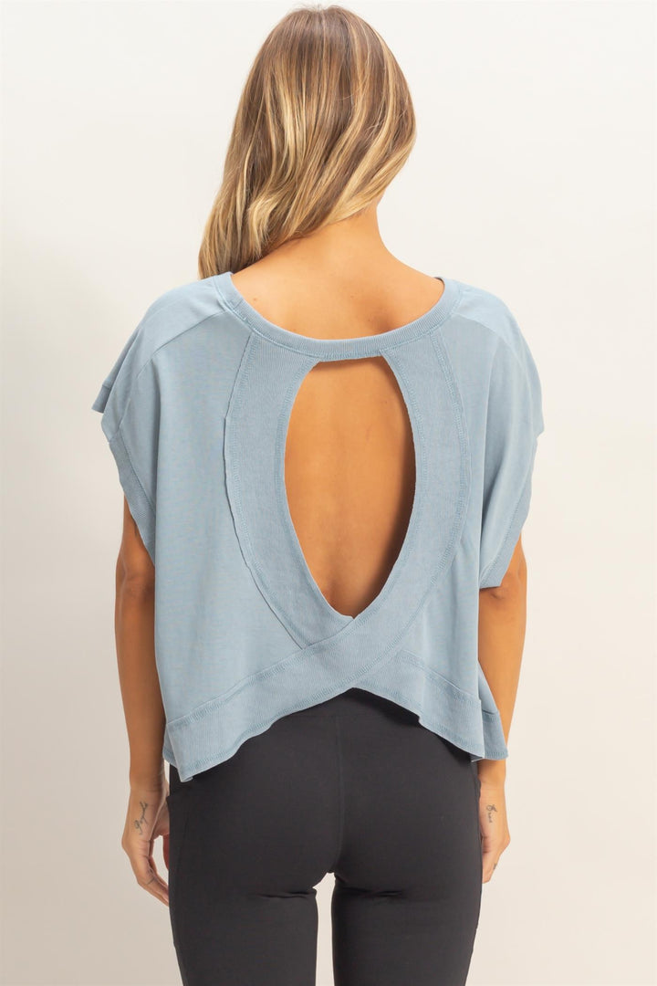 Cross Back Athletic Top