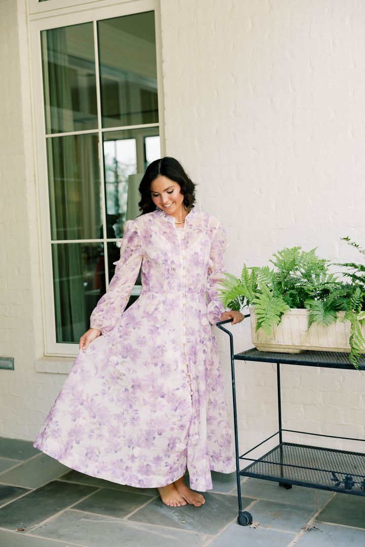 Lavender Garden Dress