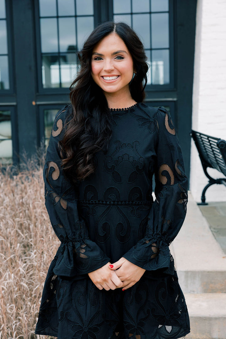 Laced Little Black Dress