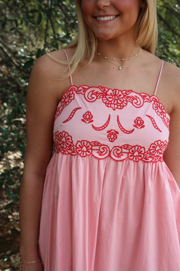 Embroidery Dress