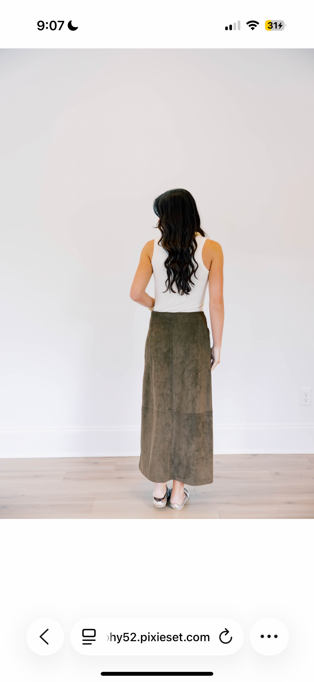 Claret Skirt