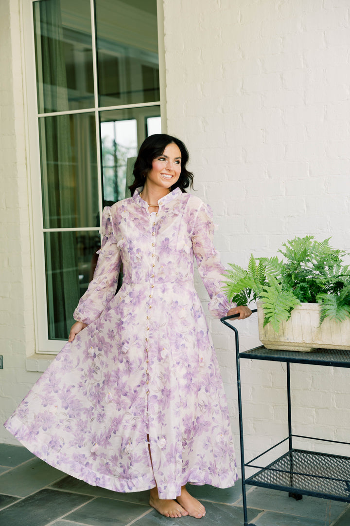 Lavender Garden Dress