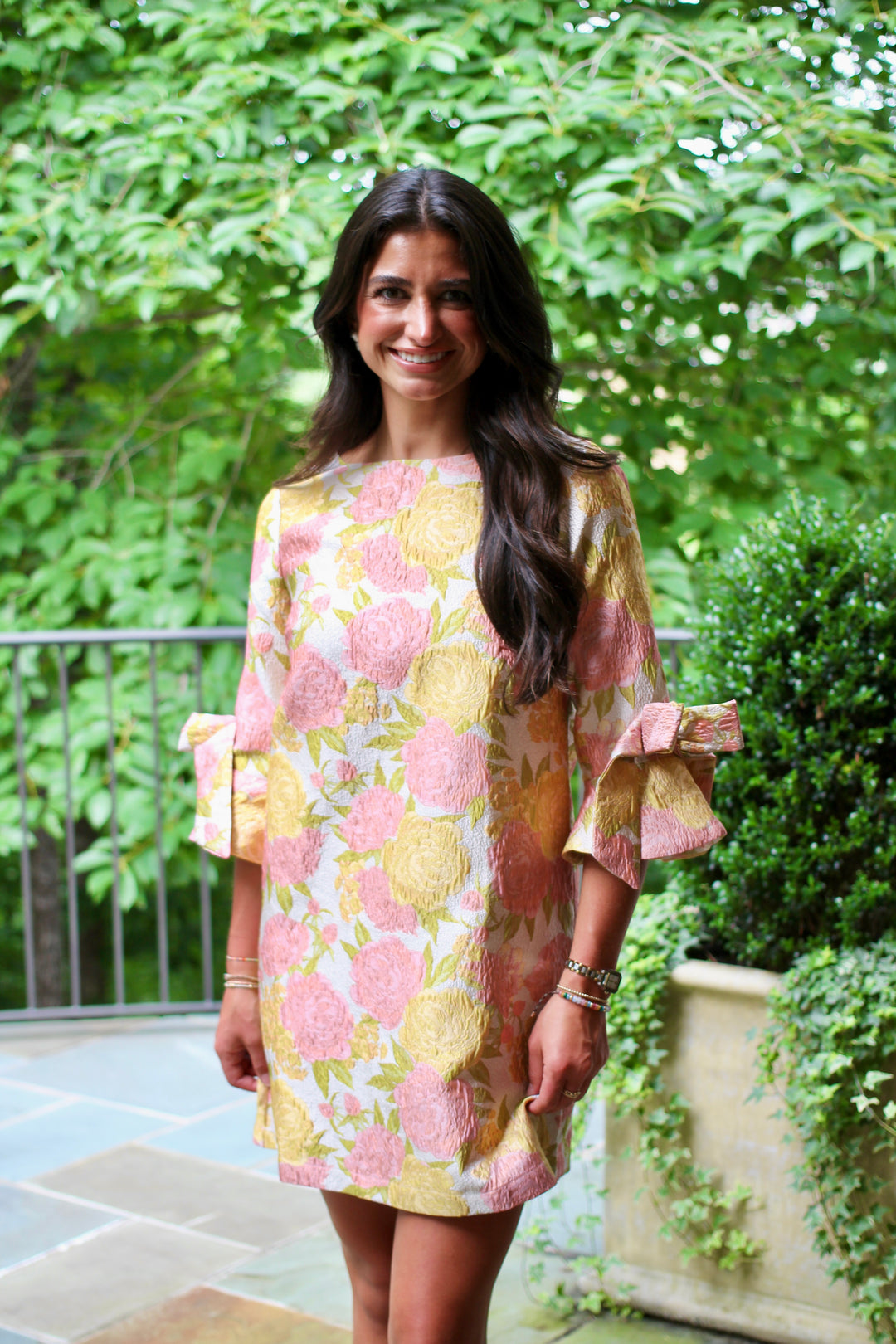 Suzanne Jacquard Dress