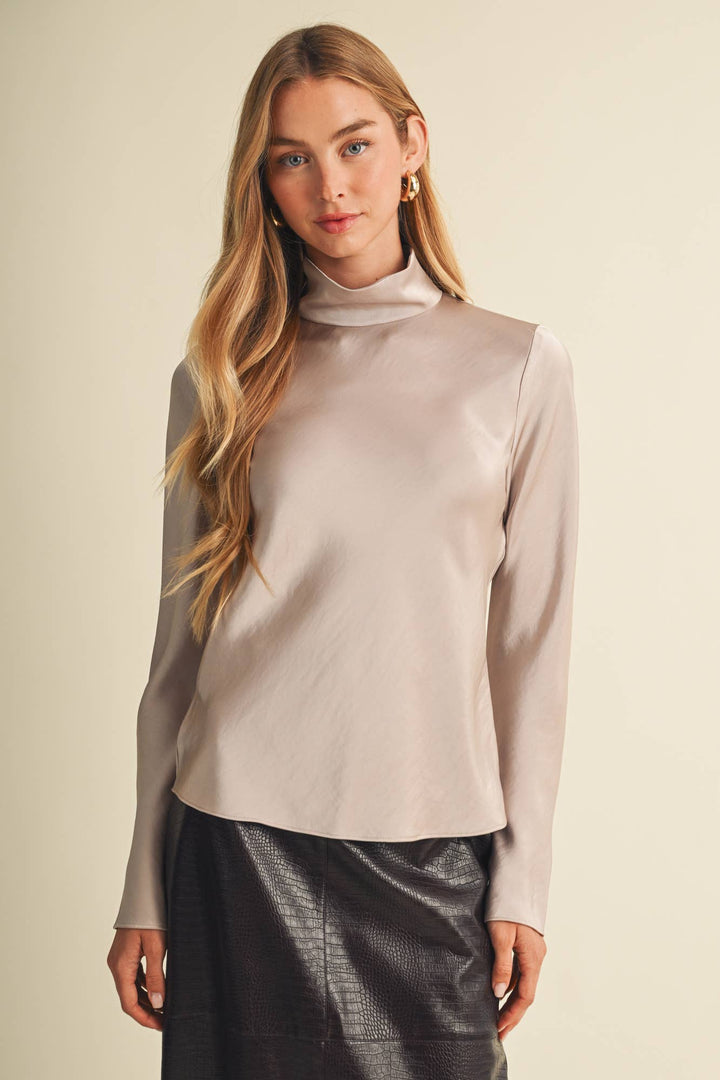 Nina Top in Mink