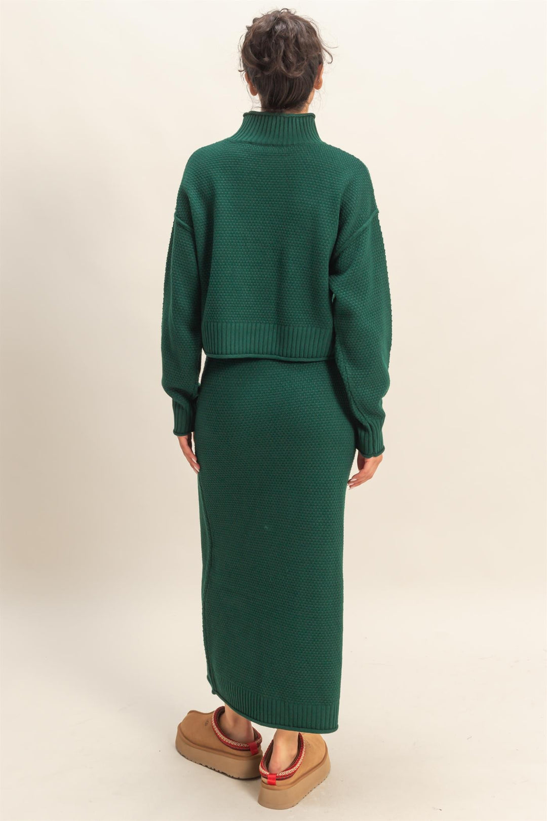 Knit Sweater Skirt Set