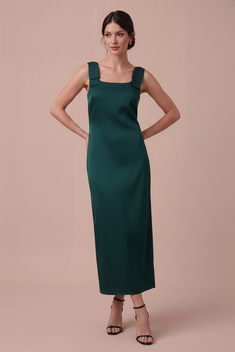 Emery Dress in Emerald Green
