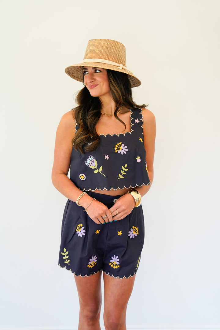 Emma Embroidered Set