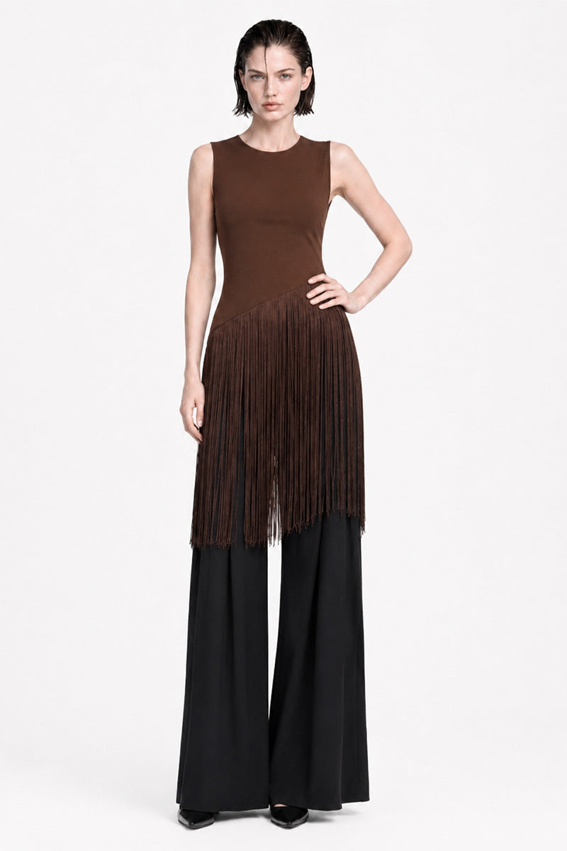 Mirren Top in Chocolate