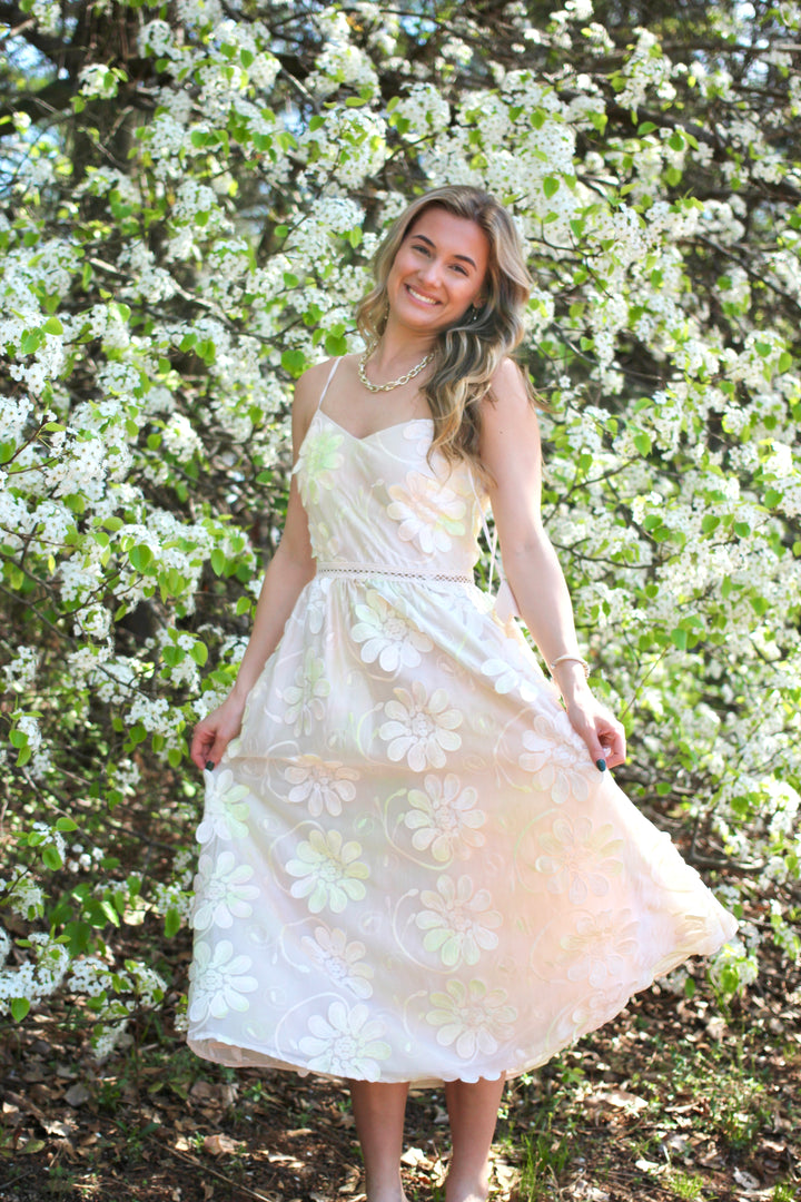 3-D Daisies and Sunshine Dress