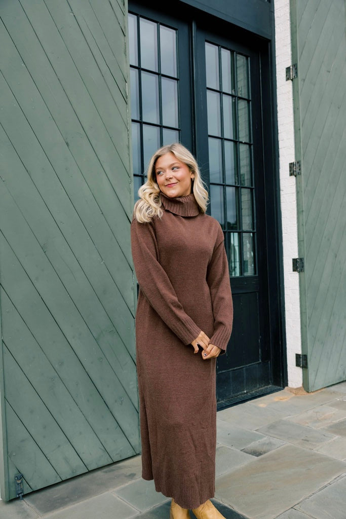 aspen knit dress Petal and Pup Women's Aspen Button Up Knit Dress