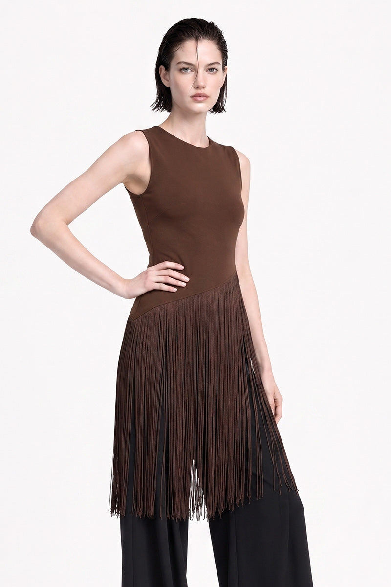 Mirren Top in Chocolate