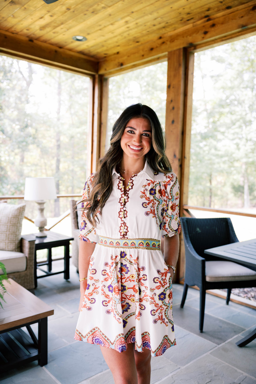 Bohemian Flower Dress