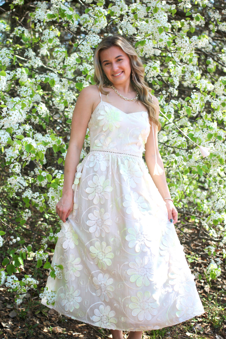 3-D Daisies and Sunshine Dress