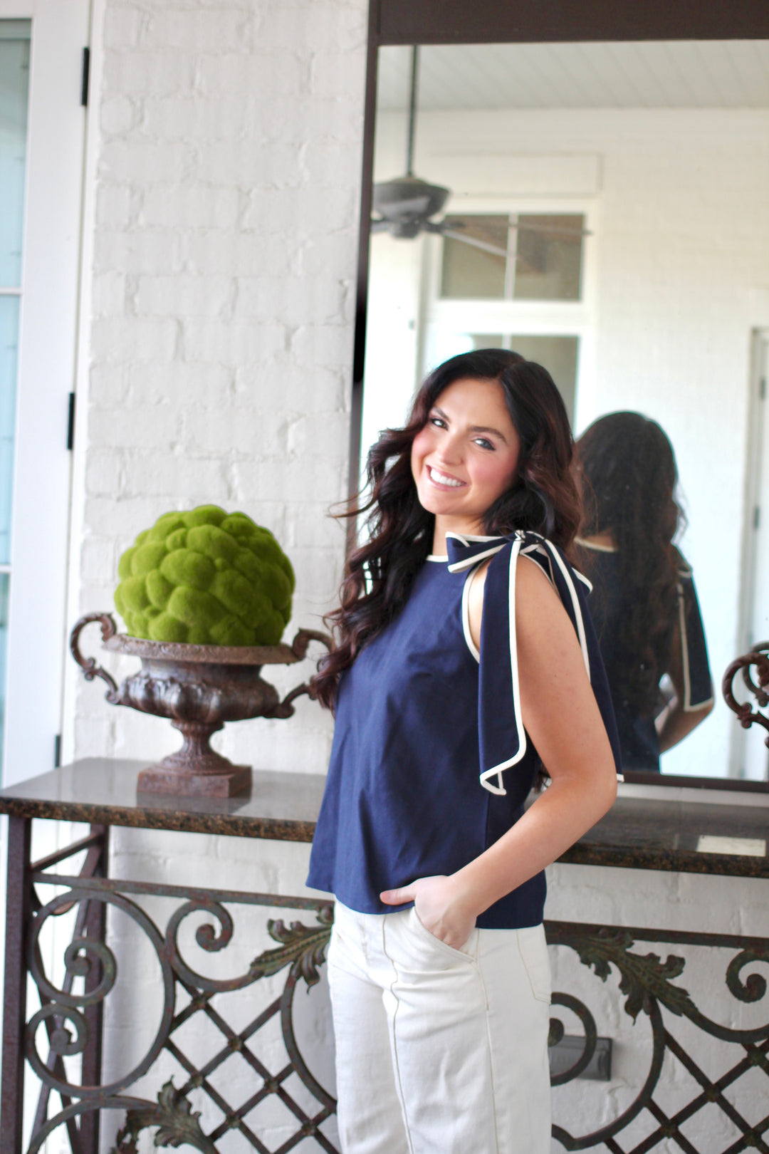Shoulder Bow Top