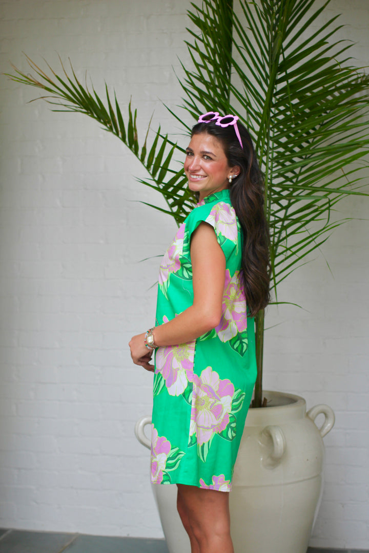 Greenie Mini Dress