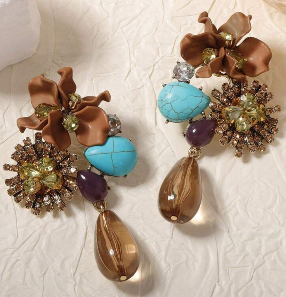 Glitz and Glam Statement Earring