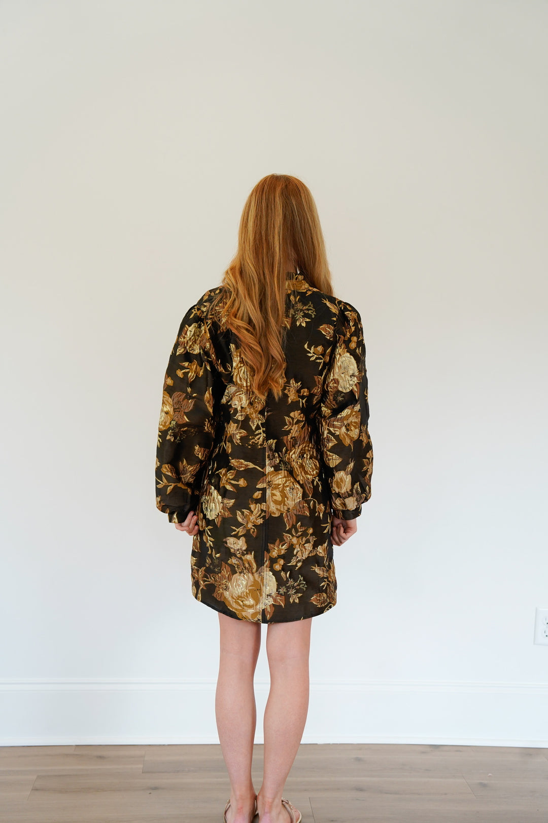 Golden Bloom Dress